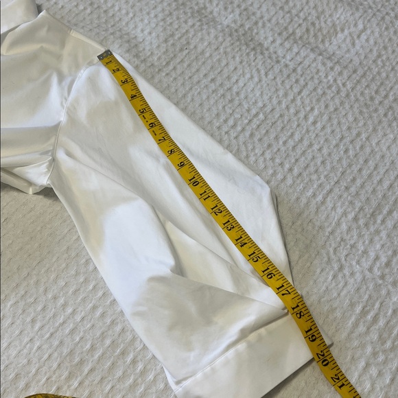 Classic White Lafayette 148 New York Women’s Button Down Shirt Size 14 - Picture 15 of 16